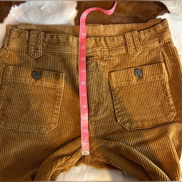 NWT Free People Hip-Hugging Flared Corduroy Pants (Size 2) - Picture 6 of 11